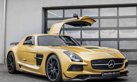 Mercedes SLS AMG от тюнинг-ателье McChip